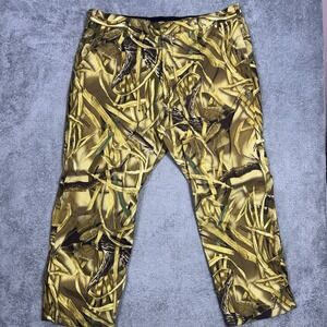 Cabela's Goretex Pants Men's 42R Wetlands Advantage Camo USA Trouser Hunting VTG